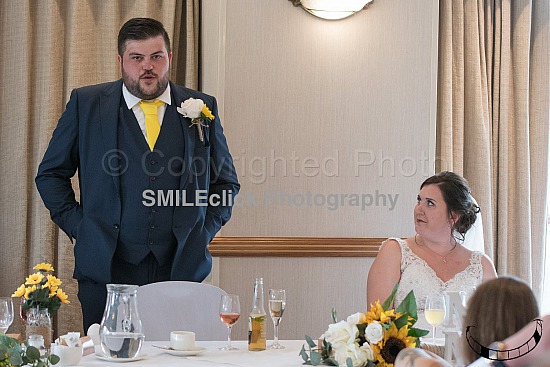 Warren and Emma Harris Wedding Breakfast
